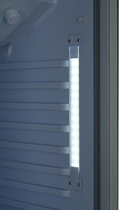 METRO Professional vitrine réfrigérée boissons 280L, serrure, blanche, 210W