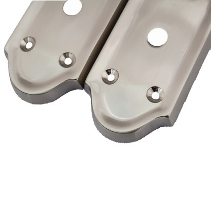Poignée de porte Ashford pour salle de bain - Pack bain satiné