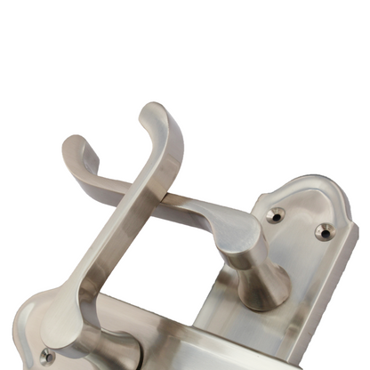 Poignée de porte Ashford pour salle de bain - Pack bain satiné