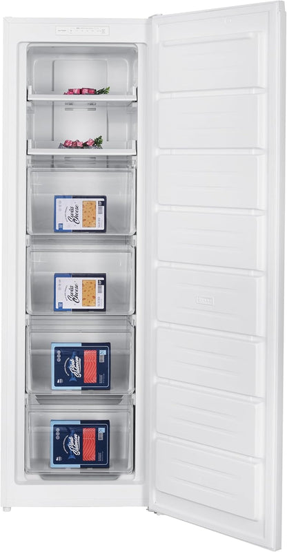 GEDTECH congélateur armoire No Frost 224L GCO224NFWH blanc