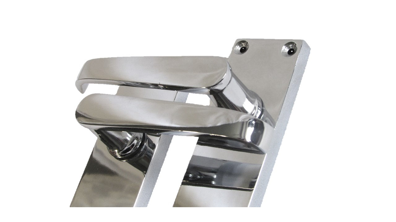 Poignées de porte multi-packs à levier droit style victorien - Chrome, 1/4/6 paires