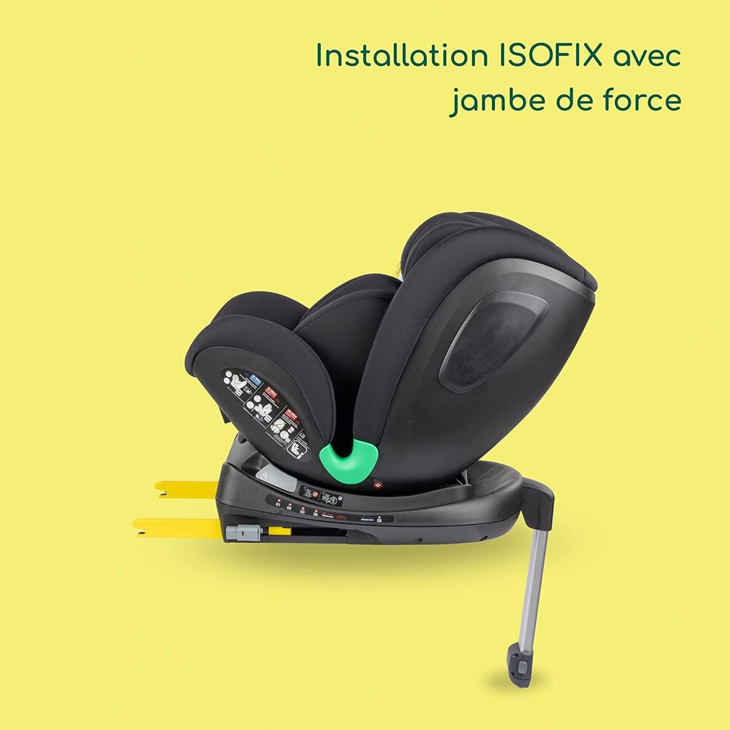 Bebeconfort EvolveFix Plus i-Size siège auto ISOFIX 0–12 ans, pivotant, protection