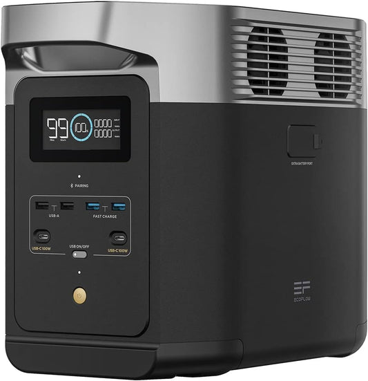 EcoFlow DELTA 2 station électrique portable 1-3kWh, batterie LFP, solaire rapide