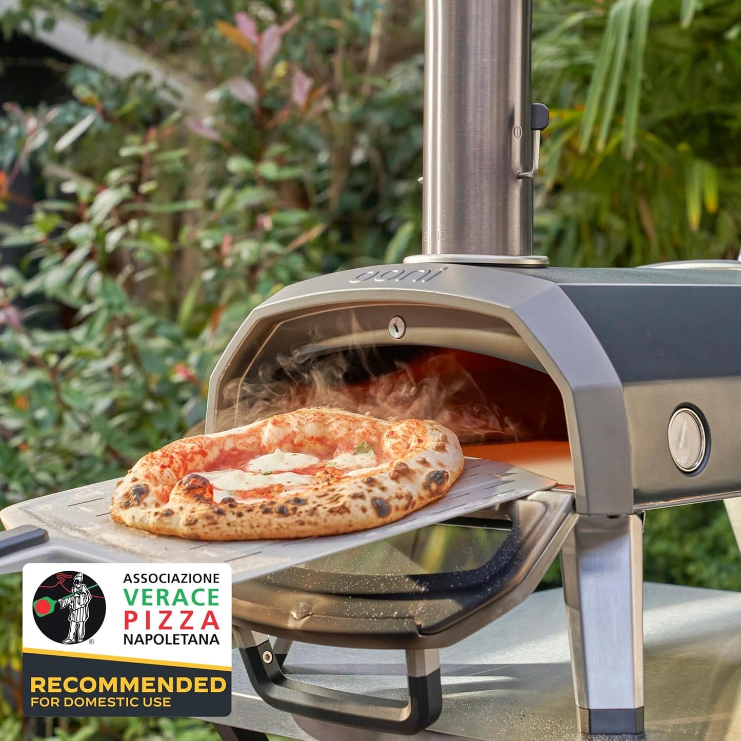 Ooni Karu 2 four à pizza bois/gaz extérieur, portable, cuisson pierre