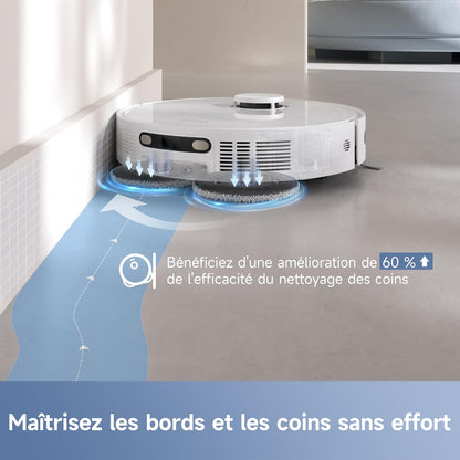 MOVA E30 Ultra robot laveur aspirateur, serpillières levables, 7000Pa, vidage auto