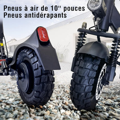 JOYOR Y6S trottinette électrique 48V 18Ah, 55–75km, clé de démarrage