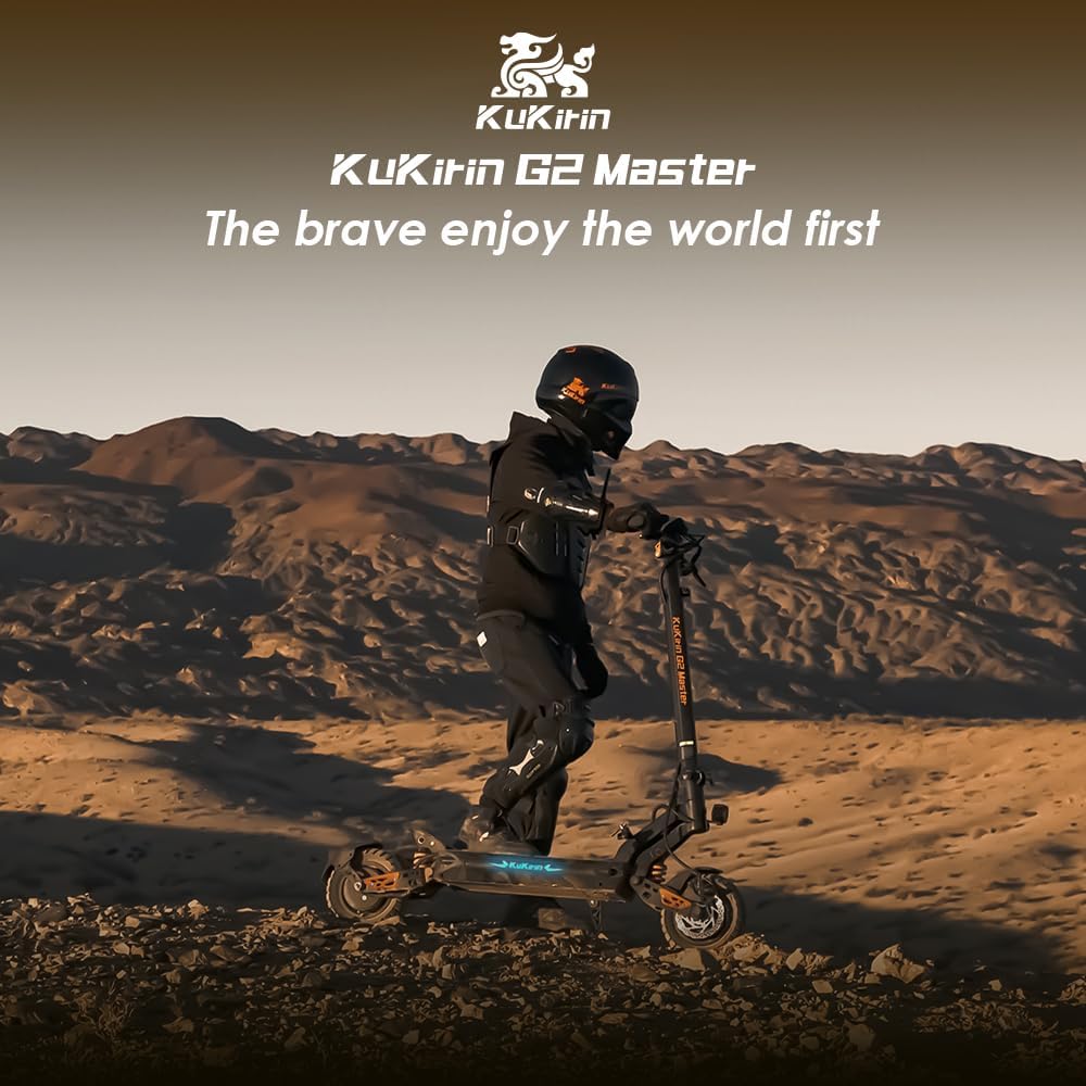 KUKIRIN G2 Master trottinette électrique 2x1000W, 52V 20.8Ah, 70km, 10"