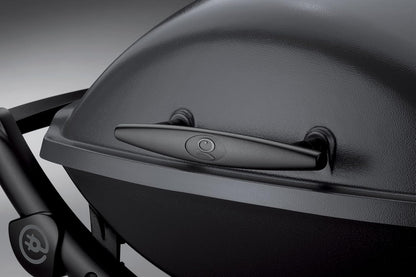 Weber Q2400 barbecue électrique gris foncé, support, 54x39cm, fonte