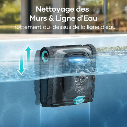 Aiper Scuba S1 robot piscine 2025, 180min, filtrage fin, app, nettoyage intelligent