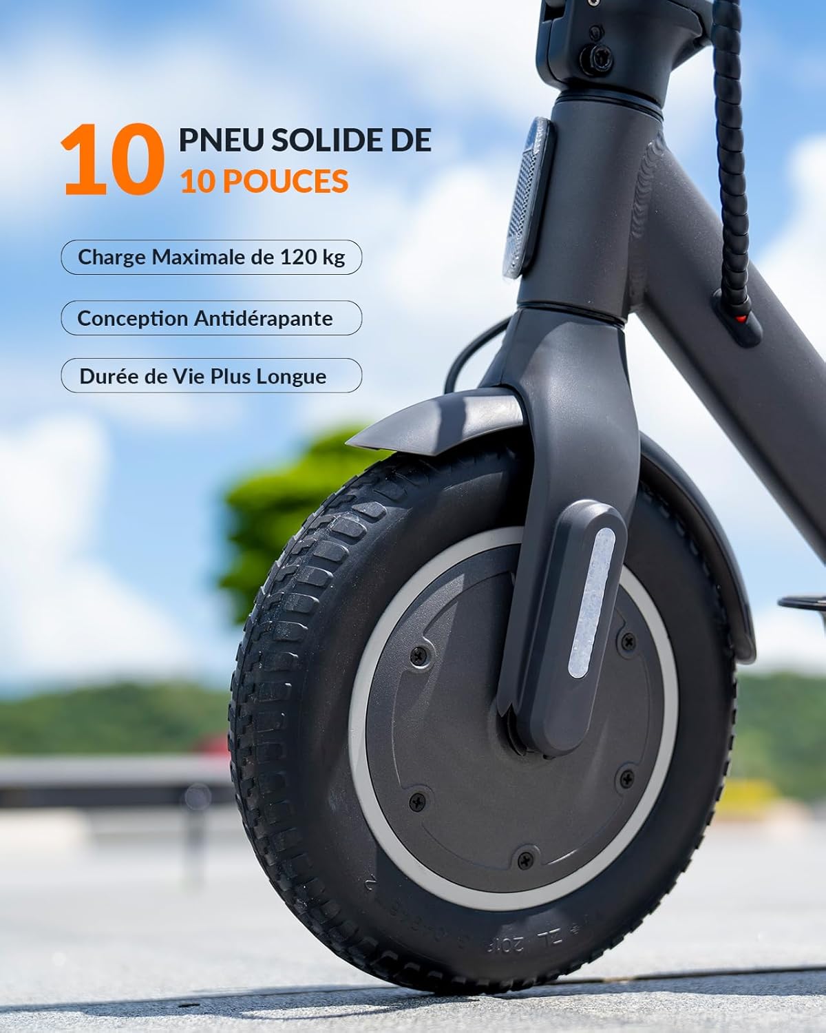 5TH WHEEL V30PRO trottinette électrique adulte, APP, 4 vitesses, 120kg