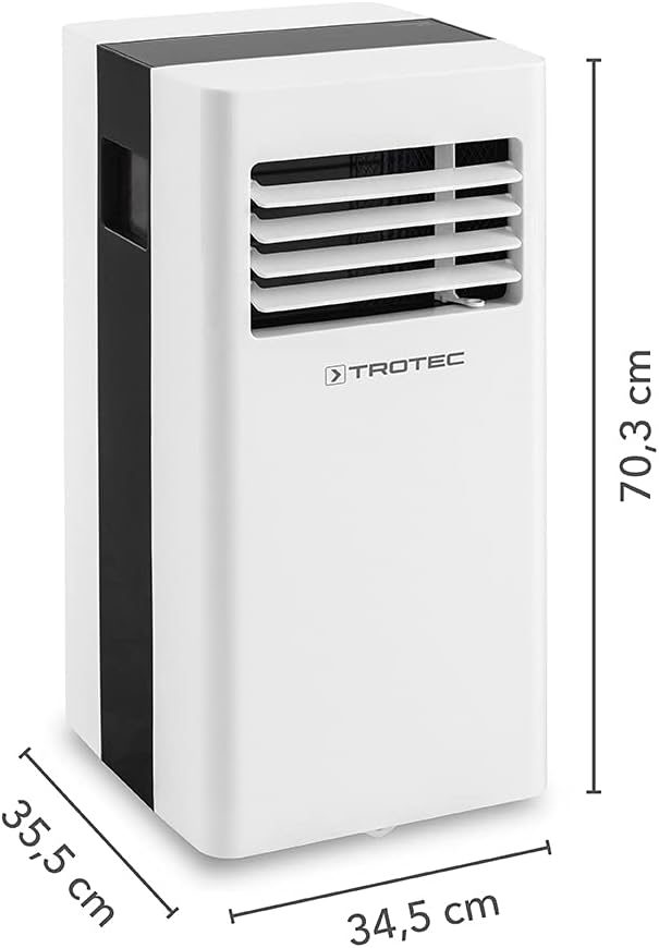 TROTEC PAC 2600 X climatiseur mobile 3-en-1, 2.6kW, BTU, purification, télécommande