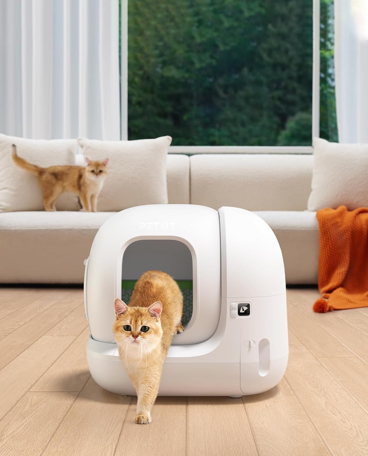 PETKIT Pura Max 2 litière chat automatique 76L, anti-fuites, xSecure, contrôle APP