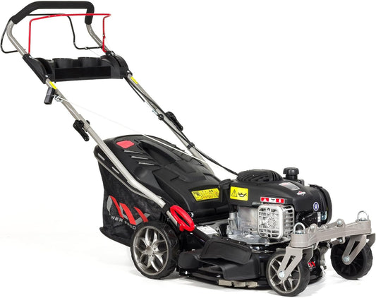NAX 1000S tondeuse thermique 125cm³, 42cm, panier 45L, moteur B&S, entraînée