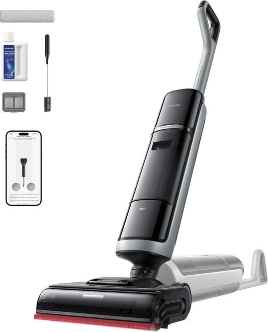 Dreame H15 Pro Heat aspirateur laveur, 85°C sol, IA bras, 22kPa, app, brosse 100°C