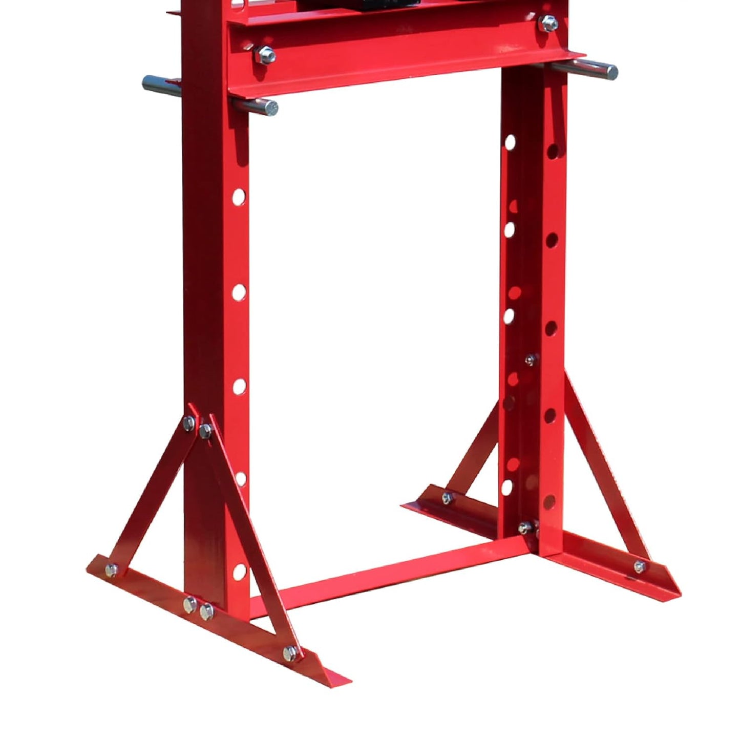 Wiltec presse hydraulique 20t, cadre atelier, 680x600x1500mm, vérin + manomètre