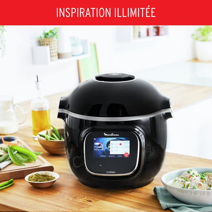 Moulinex Cookeo Touch Wifi multicuiseur 6L, 250 recettes, écran/app CE902800
