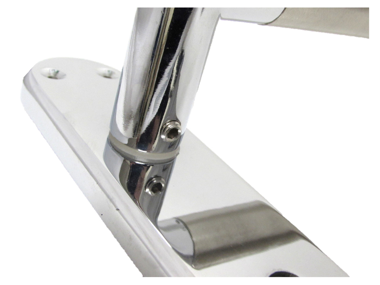 SALLE DE BAIN WC Poignée de porte Nickel satiné et Chrome Mitred Intérieur WC