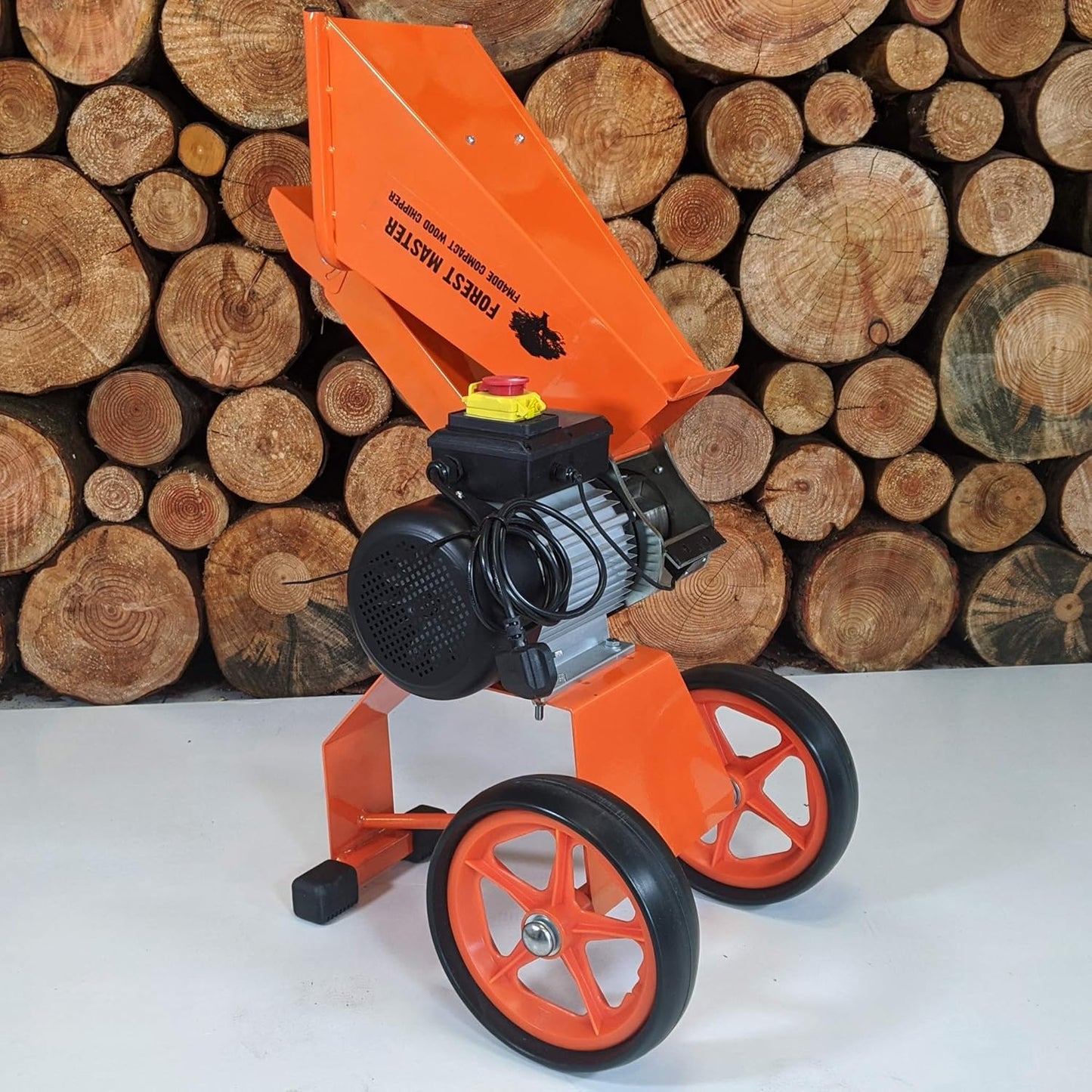 Forest Master FM4DDE broyeur jardin électrique 2800W, branches & feuilles