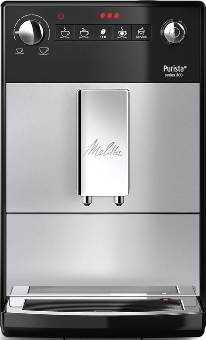 Melitta Purista F230-101 machine à café à grains 1L, silencieuse, expresso