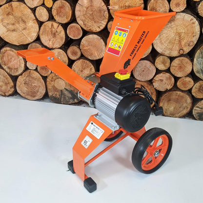 Forest Master FM4DDE broyeur jardin électrique 2800W, branches & feuilles