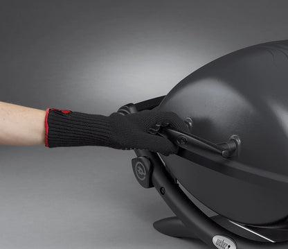 Weber Q2400 barbecue électrique gris foncé, support, 54x39cm, fonte