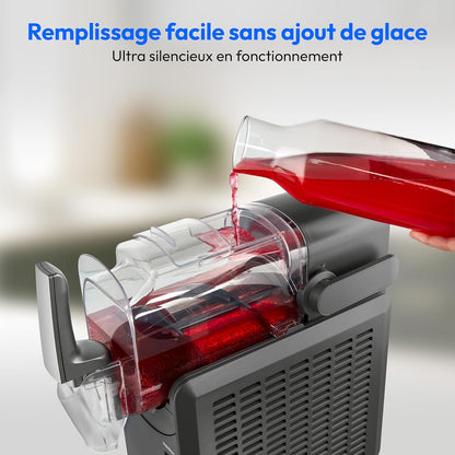 MEDION machine à granité MD12090, 2,6L, 5 modes, compresseur, 30–60 min