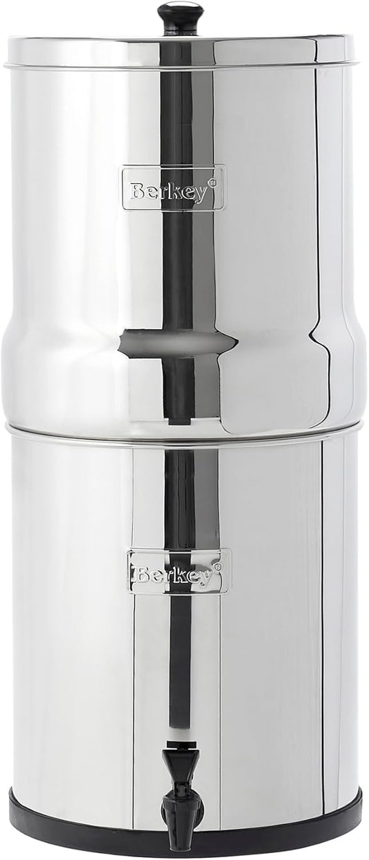Big Berkey système filtre eau 8L inox gravité + 2 filtres BB9-2