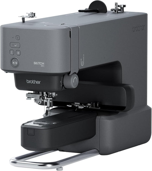 Artemio Brother Skitch PP1 brodeuse automatique, compacte, gris