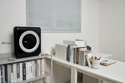 COWAY purificateur air AP-1512HH, 421m³/h, ioniseur, allergènes, noir