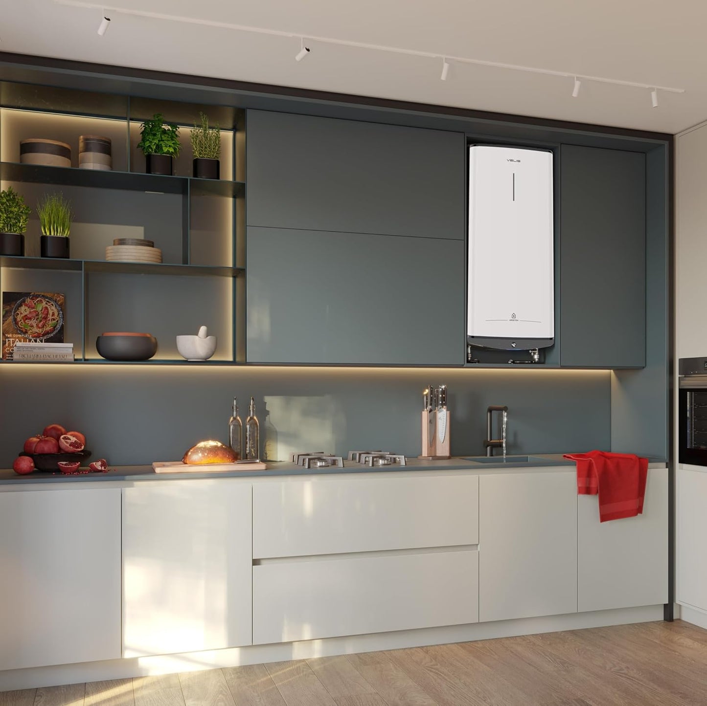 Ariston Velis Dune chauffe-eau plat 45L, 13% économie, fabriqué en France