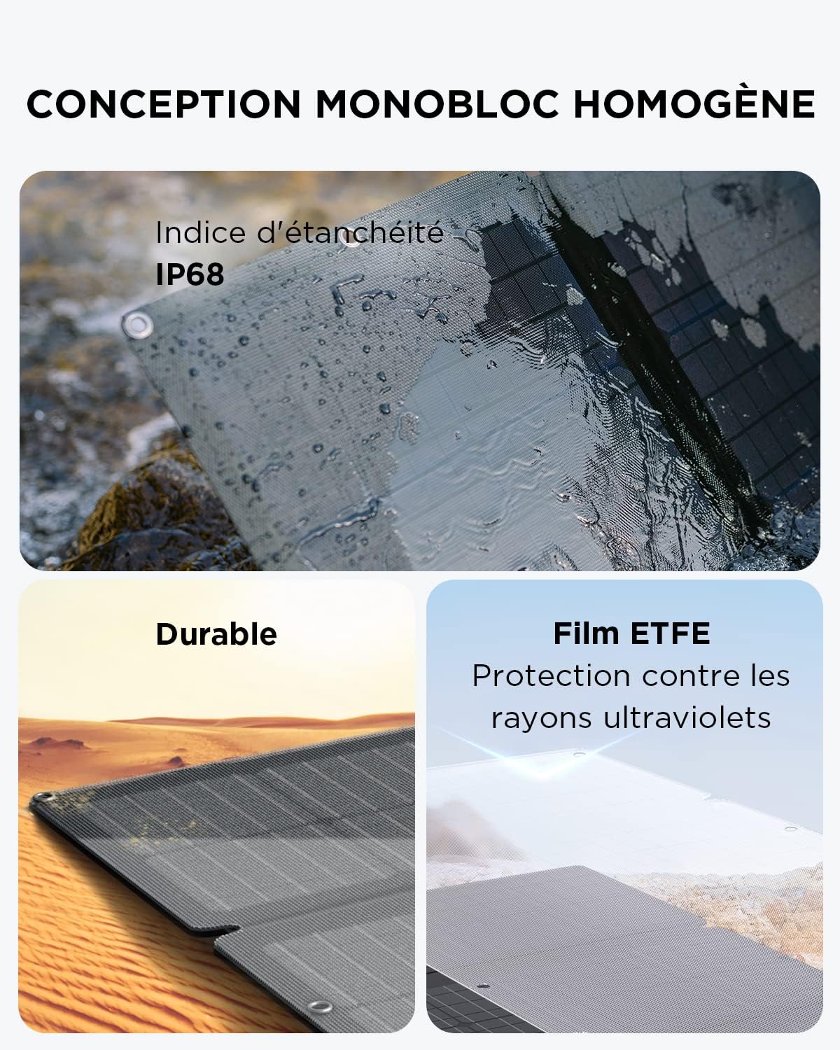 ECOFLOW RIVER 2 MAX + panneau solaire 160W, 1000W, reconditionné, emballage marqué
