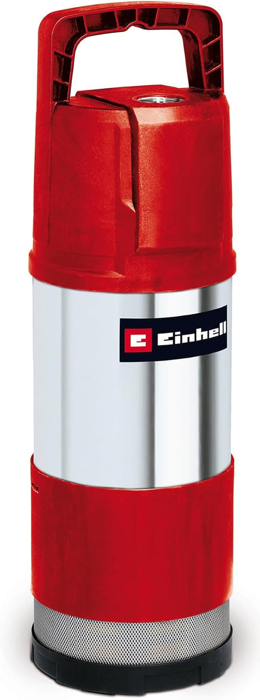 Einhell pompe immergée auto GE-PP 1100 N-A, inox, 1100W, 15m câble, 35°C