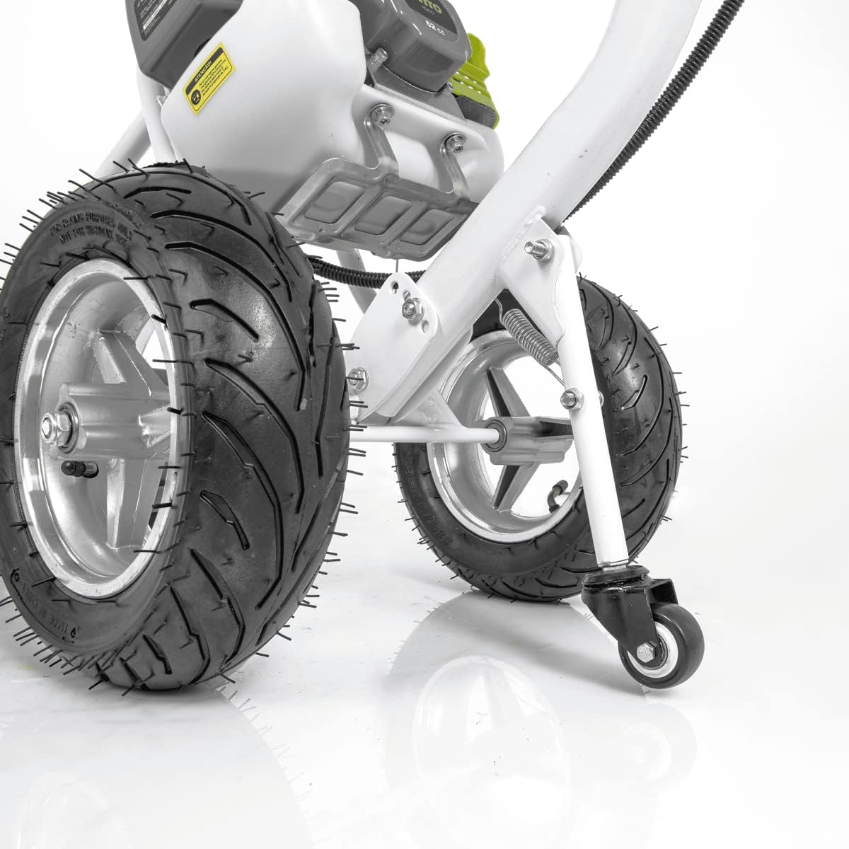 VITO débroussailleuse thermique 52cm³, roues, lame Ø255mm + casque