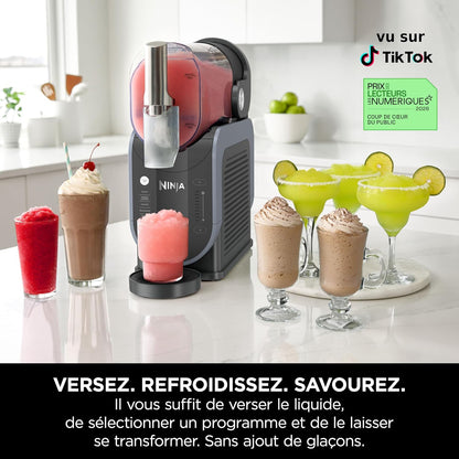 Ninja SLUSHi machine boissons glacées 1.9L, milkshake, TikTok, sans glace
