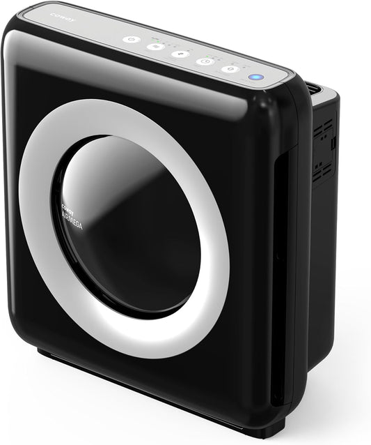 COWAY purificateur air AP-1512HH, 421m³/h, ioniseur, allergènes, noir