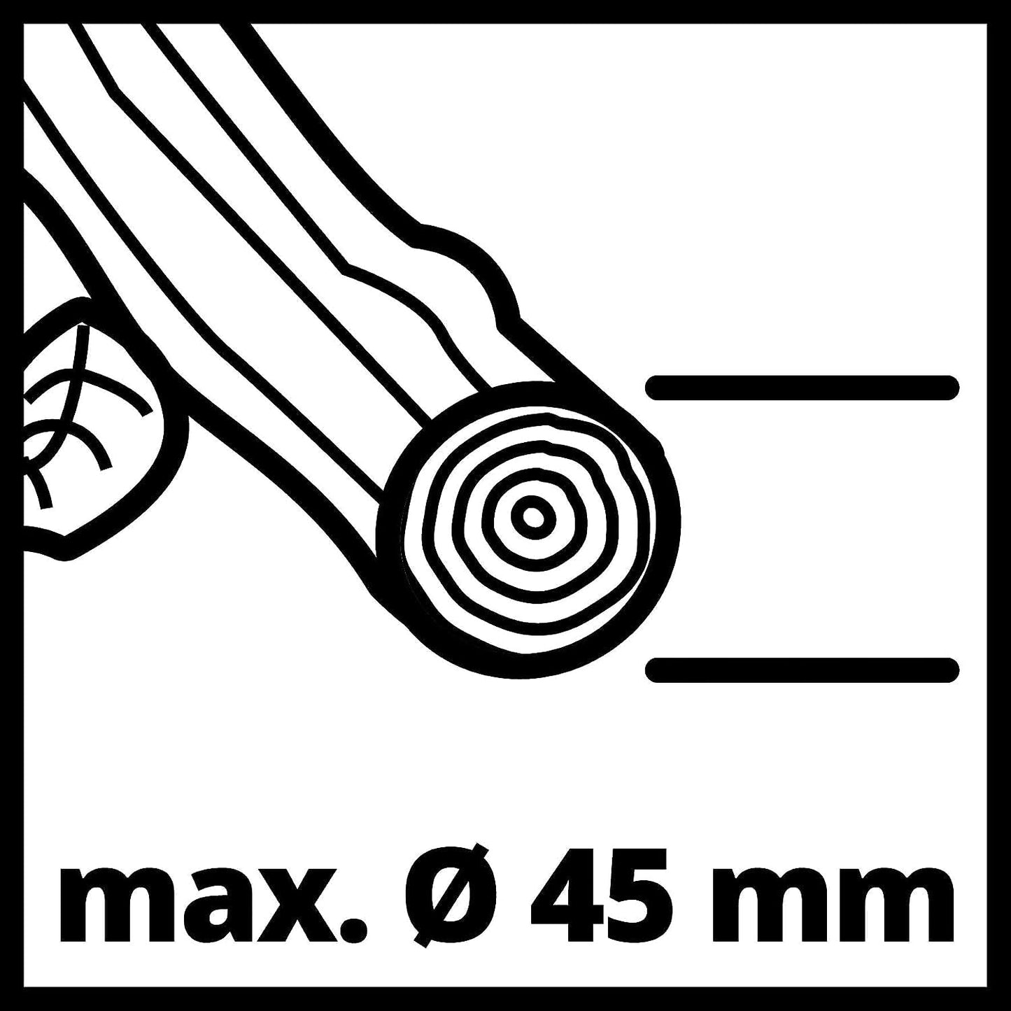 Einhell broyeur végétaux silencieux GC-RS 60 CB, 2800W, bac 60L