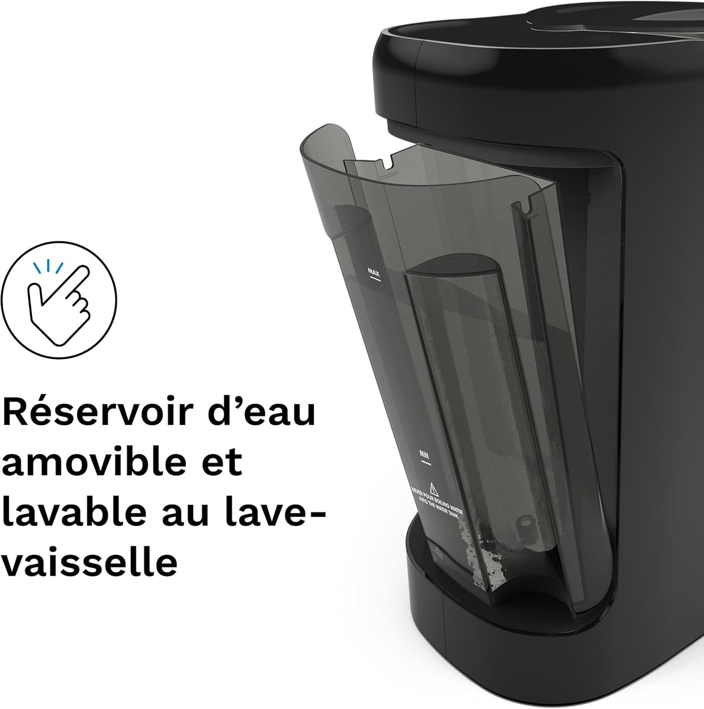 Baby Brezza Formula Pro Advanced préparateur de biberons auto, noir