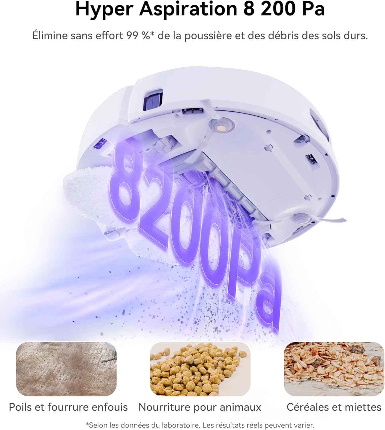 Narwal Freo X Ultra robot aspirateur laveur, 8200Pa, DirtSense&#8482;, station complète