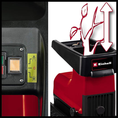 Einhell broyeur végétaux silencieux GC-RS 60 CB, 2800W, bac 60L