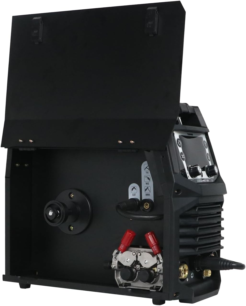 Decappower soudeuse 200A MIG MAG TIG MMA CUT 6-en-1, gaz/sans gaz, PMCT 205 PACK 3