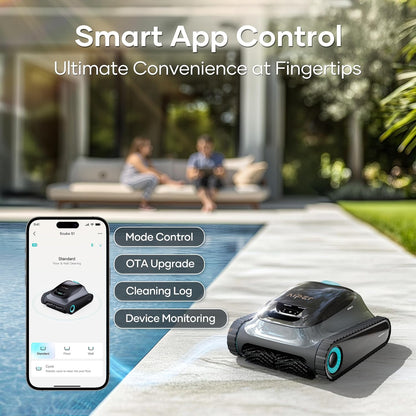 Aiper Scuba S1 robot piscine 2025, 180min, filtrage fin, app, nettoyage intelligent