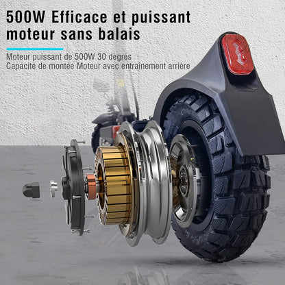 JOYOR Y6S trottinette électrique 48V 18Ah, 55–75km, clé de démarrage