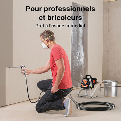 XPOtool pulvérisateur peinture 207 bars, buse + rallonge haute pression