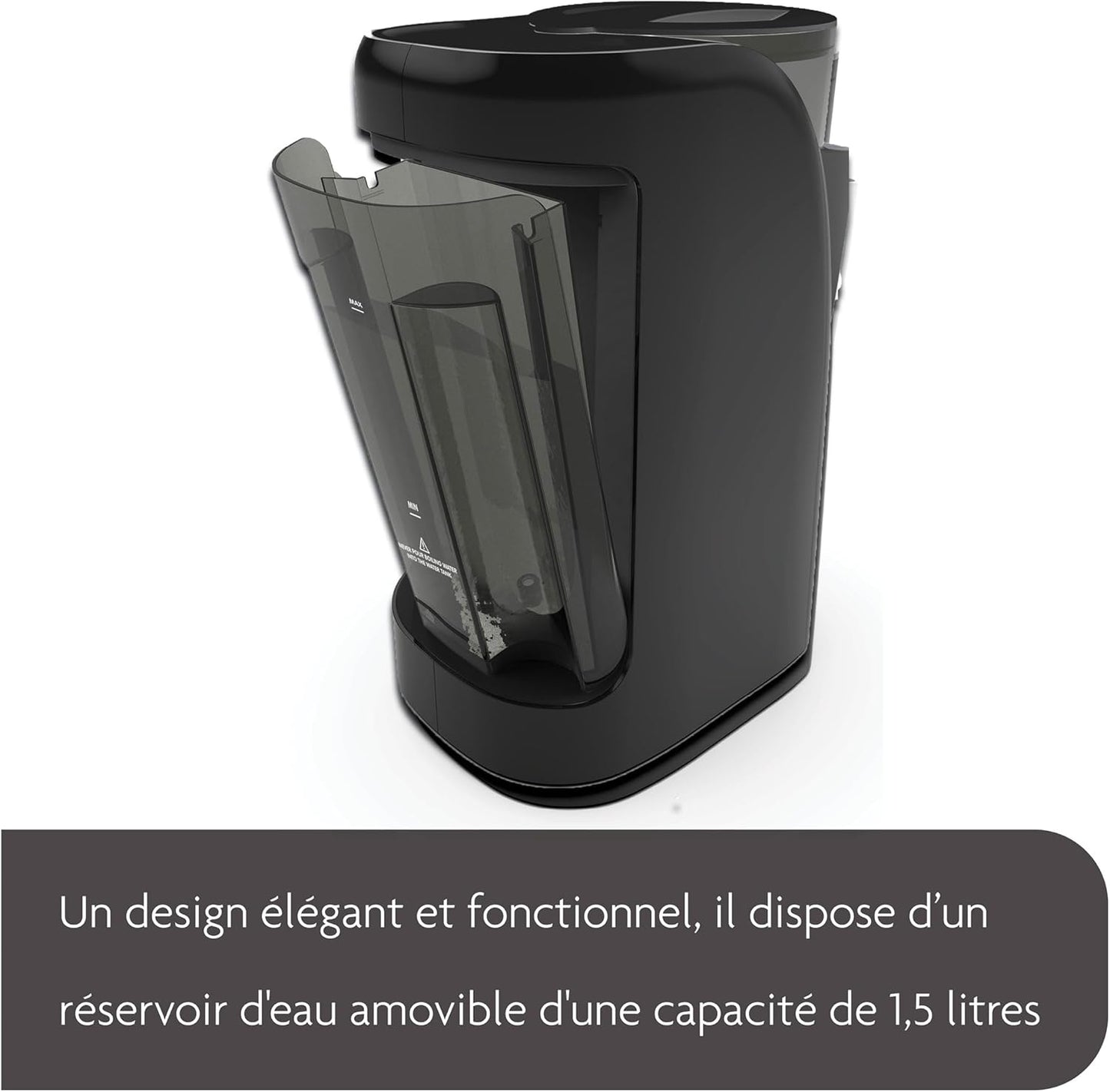 Baby Brezza Formula Pro Advanced préparateur de biberons auto, noir