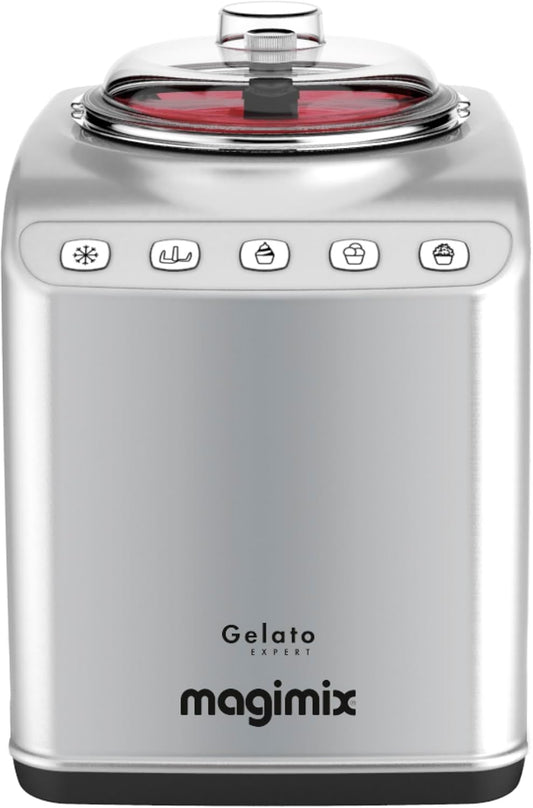 Magimix Gelato Expert sorbetière 11680, turbine pro, granité/glace italienne