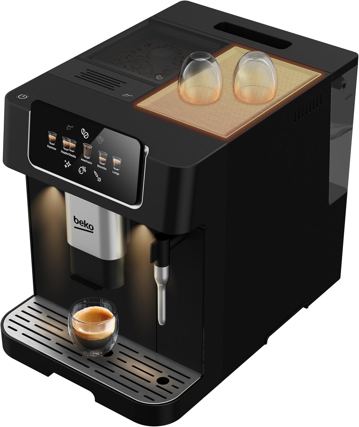 BEKO machine expresso automatique café moulu ou grain