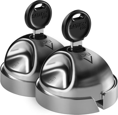 DAKEN Saturn Evo serrure antivol x2 pour véhicules utilitaires, acier