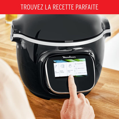 Moulinex Cookeo Touch Wifi multicuiseur 6L, 250 recettes, écran/app CE902800