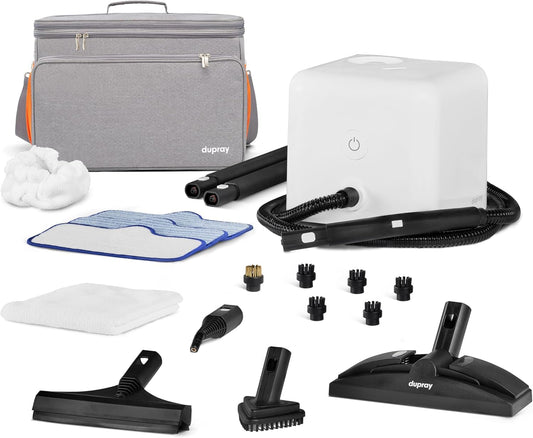 Dupray Neat nettoyeur vapeur, 18 accessoires, sols, voiture, joints + sac