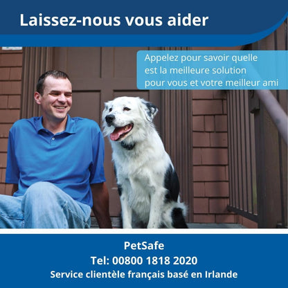 PetSafe clôture anti-fugue sans fil Stay & Play, 3000m², collier rechargeable
